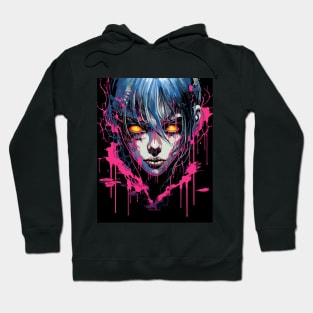 Splash Zombie Girl 3 Hoodie